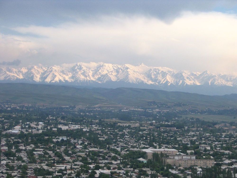 مدينة أوش قرغيزستان