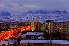 bishkek at night